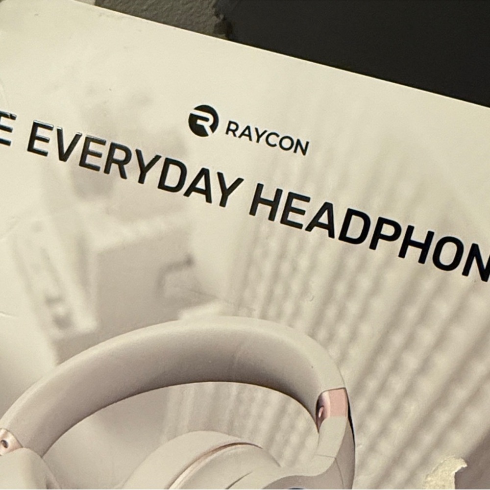 Everyday Headphones - White with Rose Gold Accents